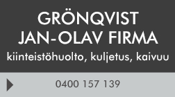 Grönqvist Jan-Olav Firma logo